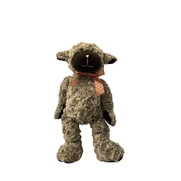 The Boyds Collection Vintage Movable Cat & Sheep Stuffed Animals Set - Picture 6 of 7